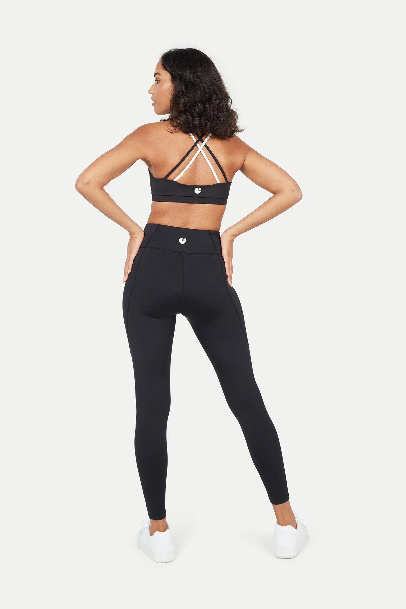 Buy Women's Leggings with Pockets - Non See Through Yoga Pants Buttery Soft  High Waist Tummy Control Workout Athletic Tights, Black, Small-Medium at  Amazon.in